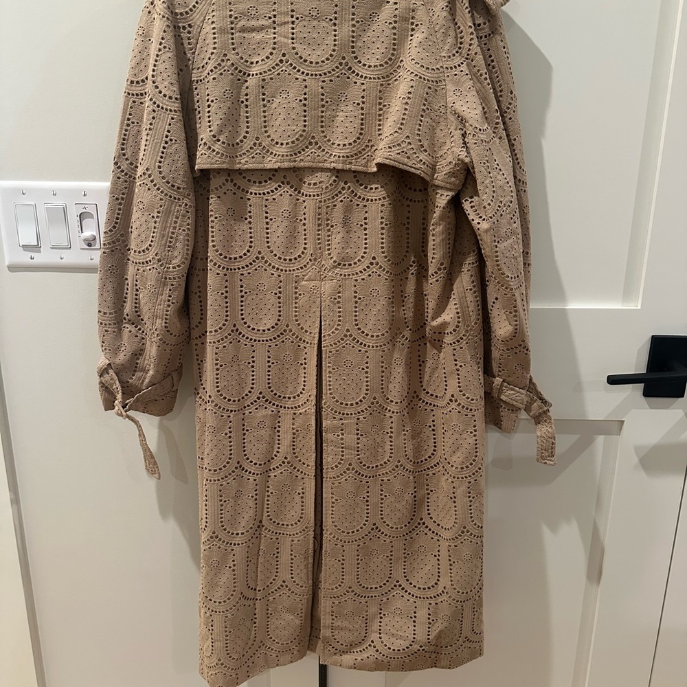 FARM Rio Tan Eyelet Jacket - Picture 3 of 5